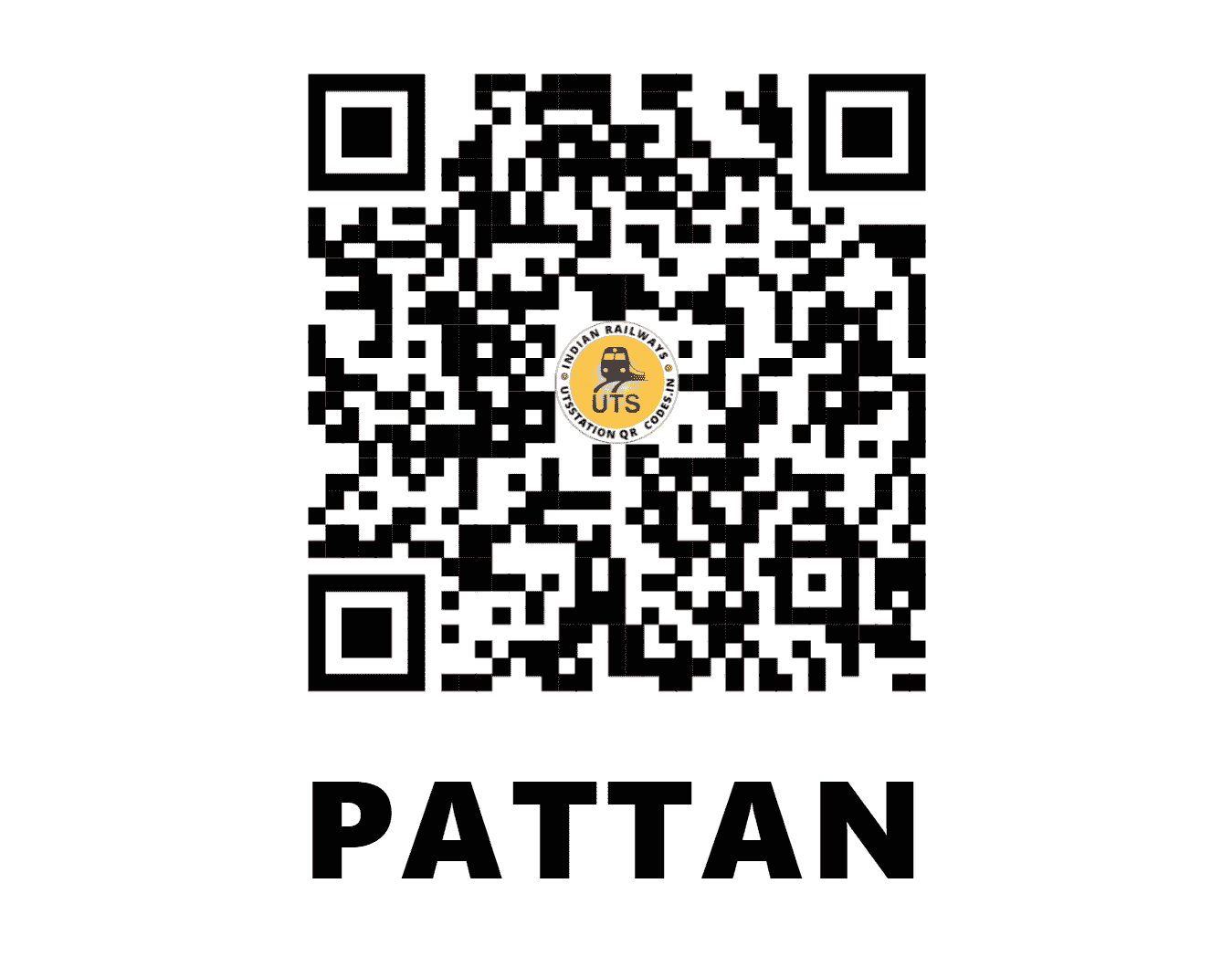 UTS QR Code for PATTAN - PTTN - NR (JAMMU AND KASHMIR)